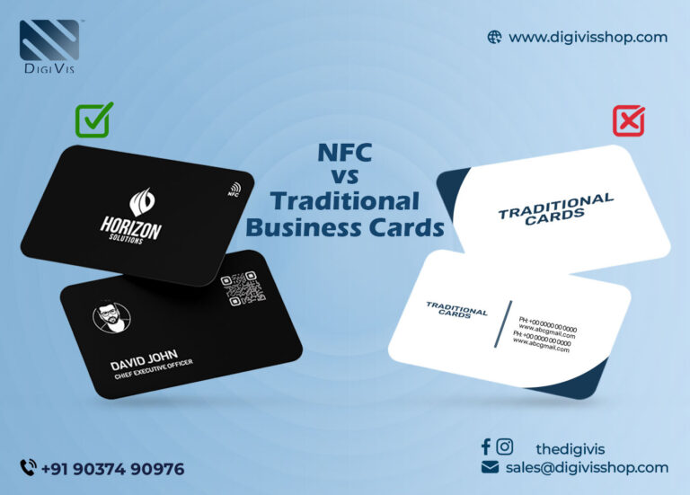 NFC vs. Traditional Business Cards