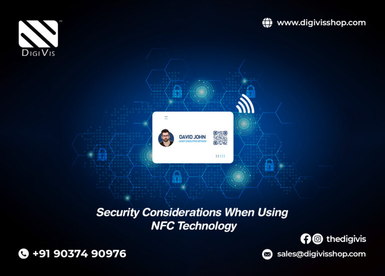 Security Considerations When Using NFC Technology