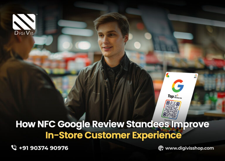 How NFC Google Review Standees Improve In-Store Customer Experience