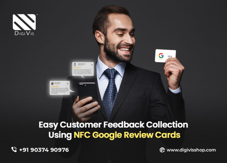 Easy Customer Feedback Collection Using Google Review NFC Cards