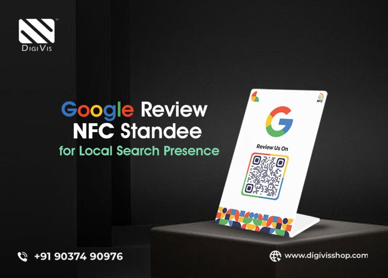 Google Review NFC Standee for Local Search Presence