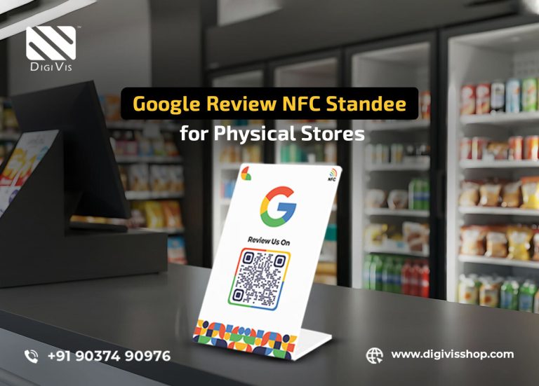 Google Review NFC Standee for Physical Stores