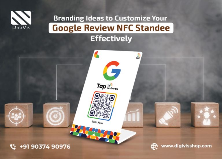 Branding Ideas to Customize Your Google Review NFC Standee Effectively